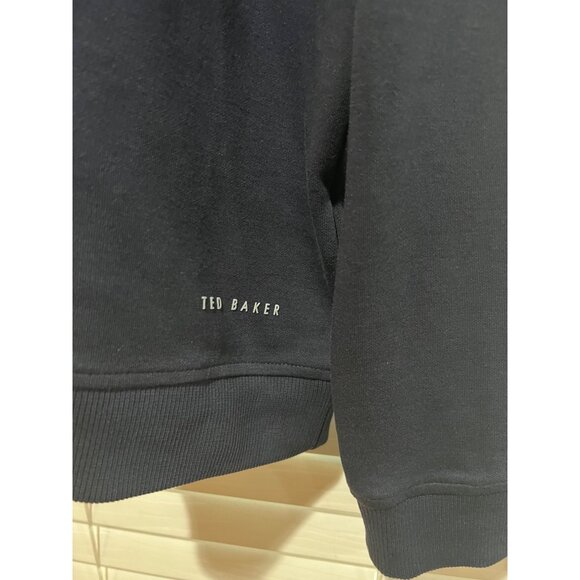 Ted Baker Funnel Neck 1/4 Zip Pullover - NWT MSRP $149‎ Size 6/XL - Picture 5 of 7
